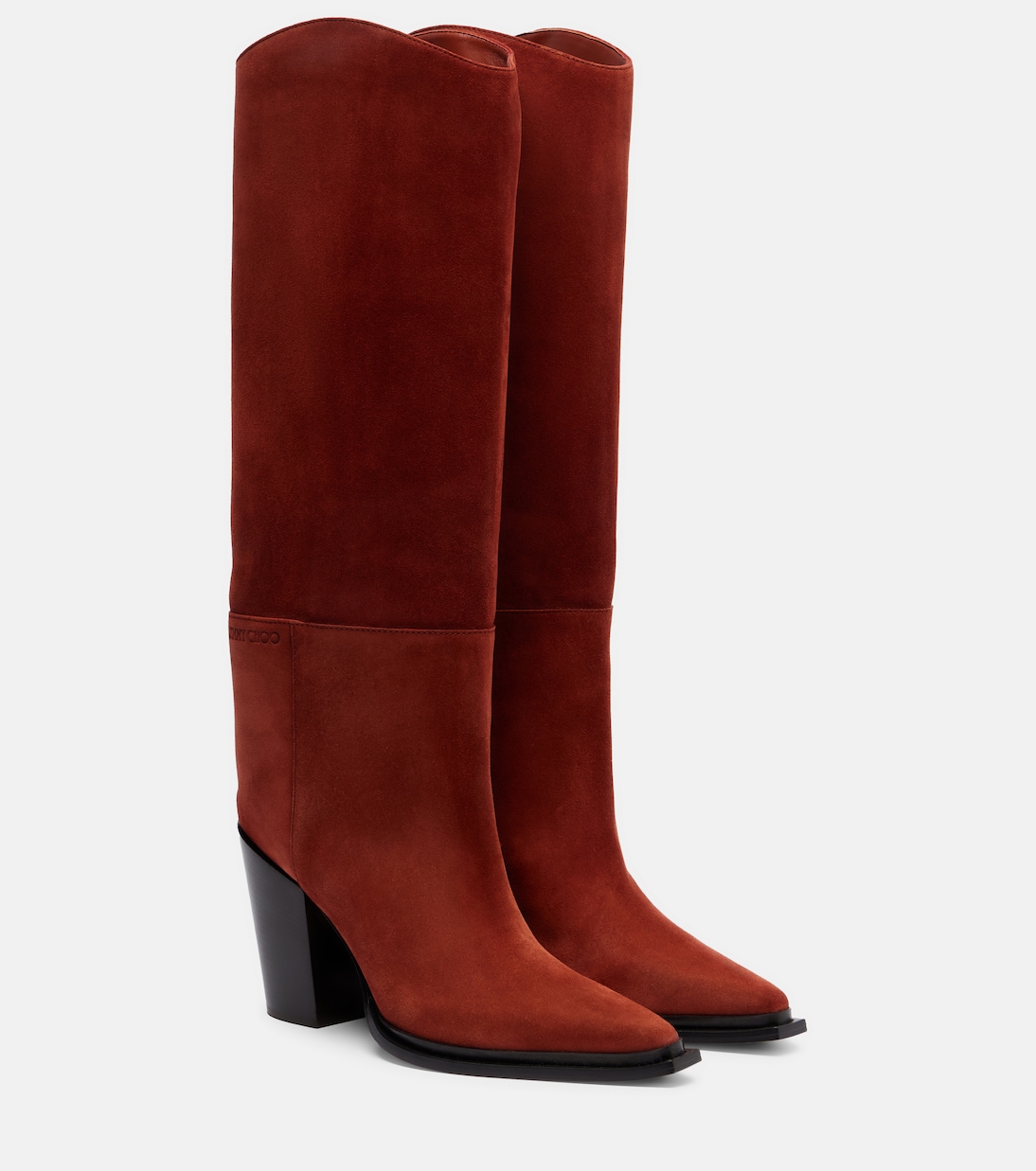 Stiefel Cece 80 aus Veloursleder | Jimmy Choo