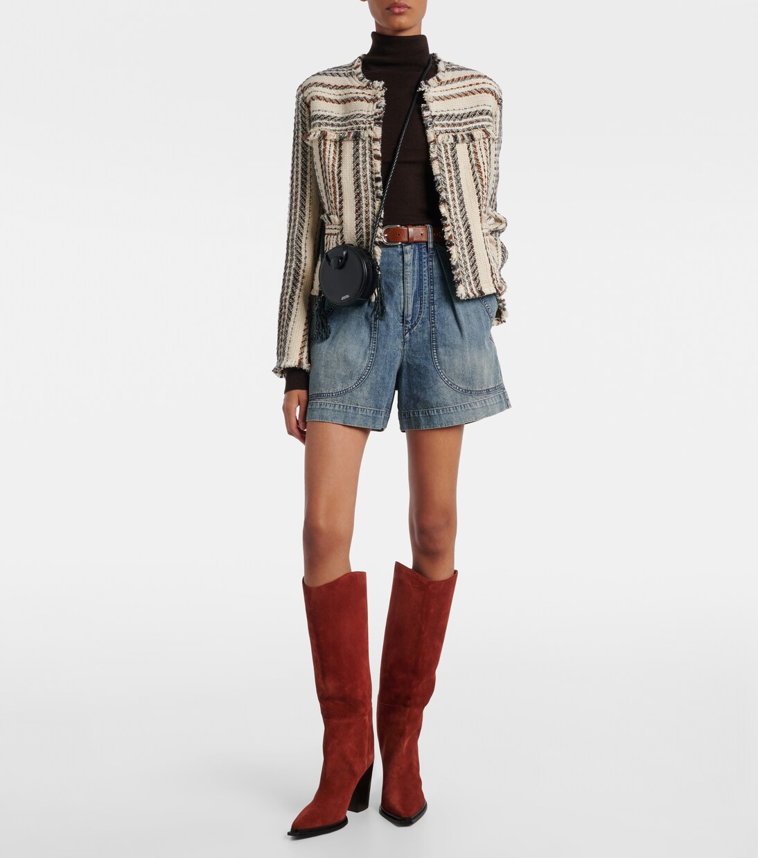 Stiefel Cece 80 aus Veloursleder | Jimmy Choo