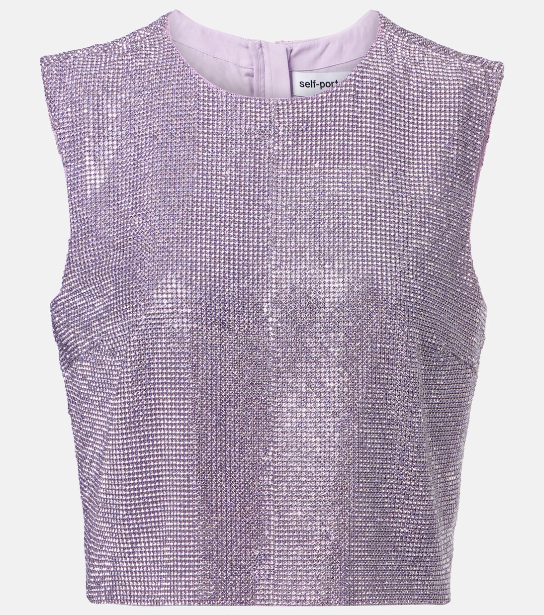 Top con cristalli | Self-Portrait