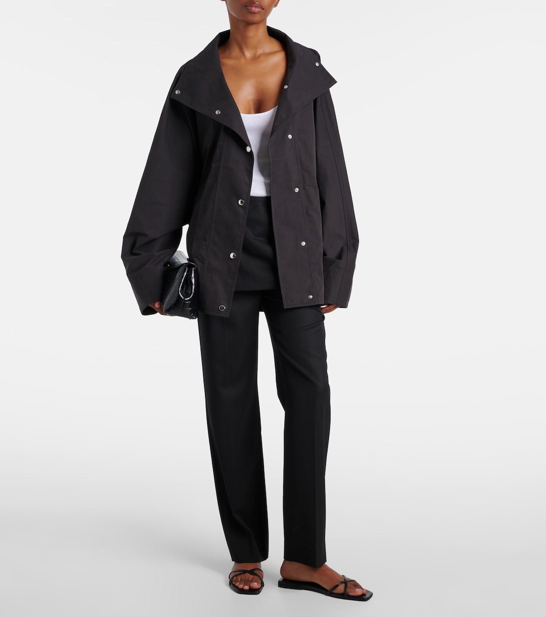 Chaqueta en mezcla de algodón | Toteme