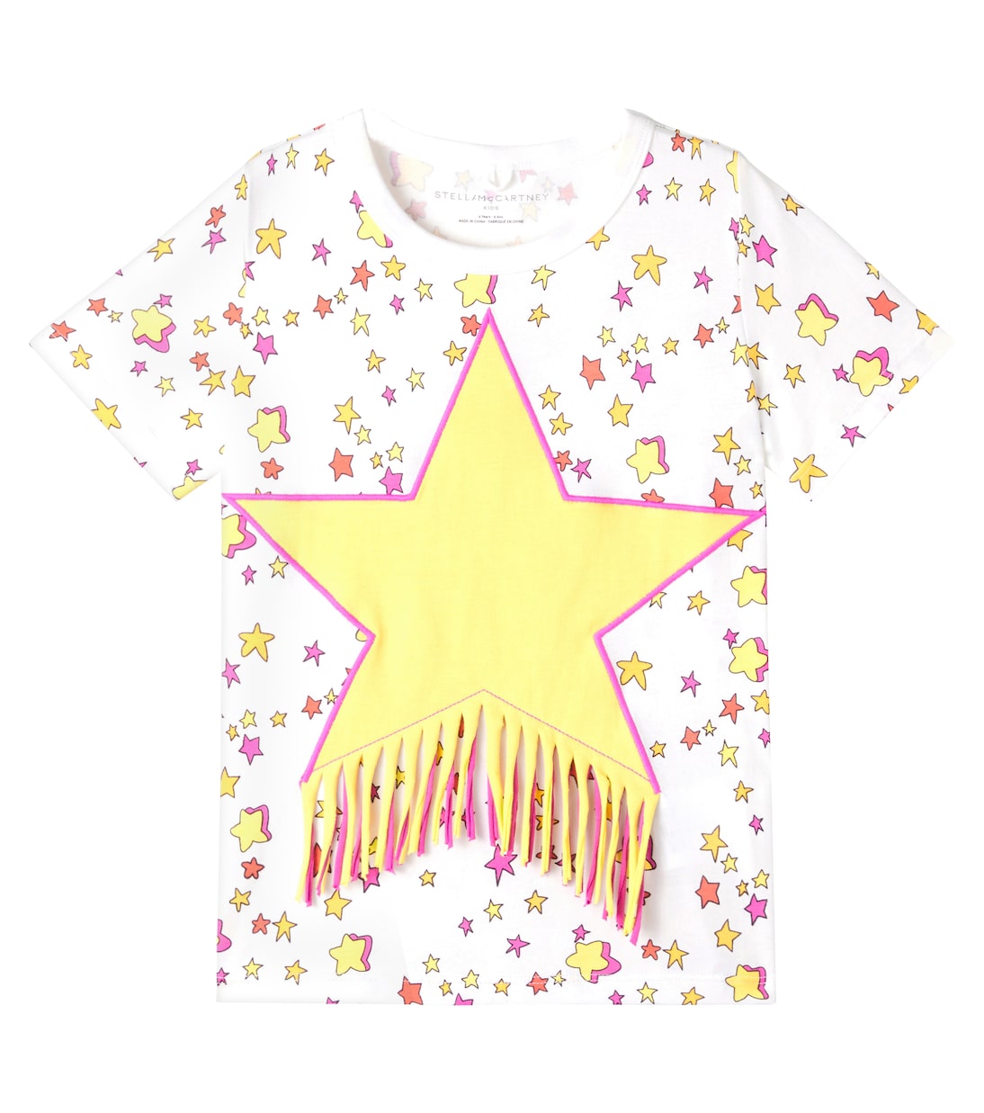 Printed cotton jersey T-shirt | Stella McCartney Kids