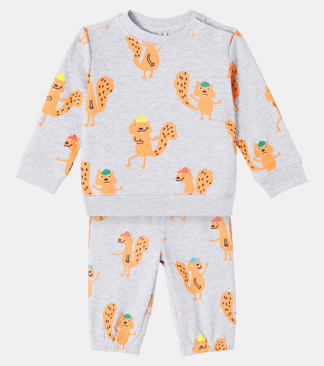 Baby printed cotton jersey tracksuit | Stella McCartney Kids