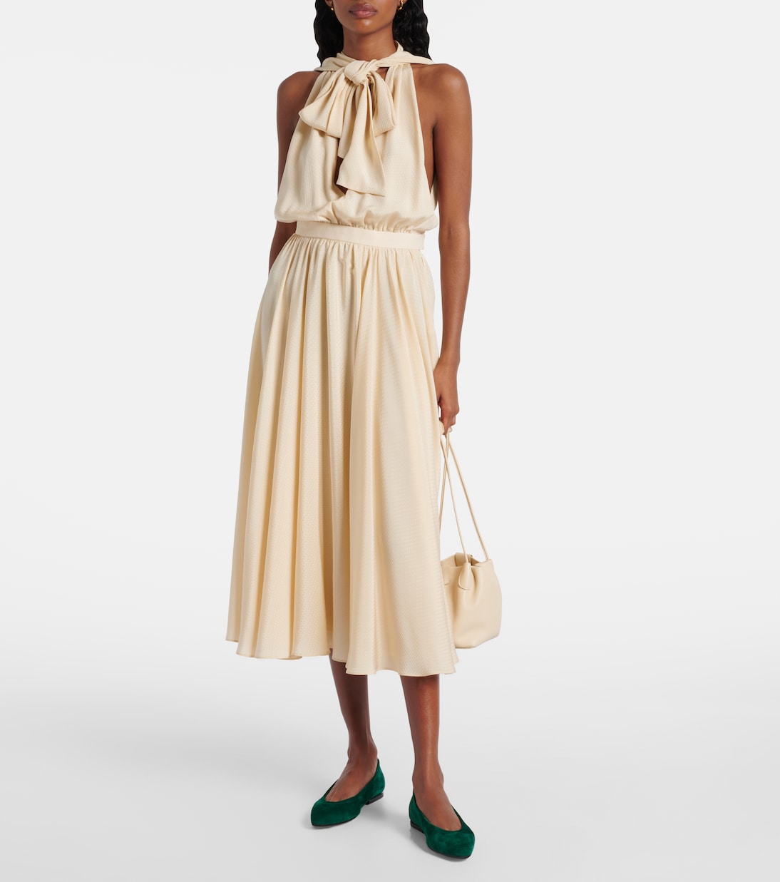 Ballerinas Primula aus Veloursleder | Loro Piana