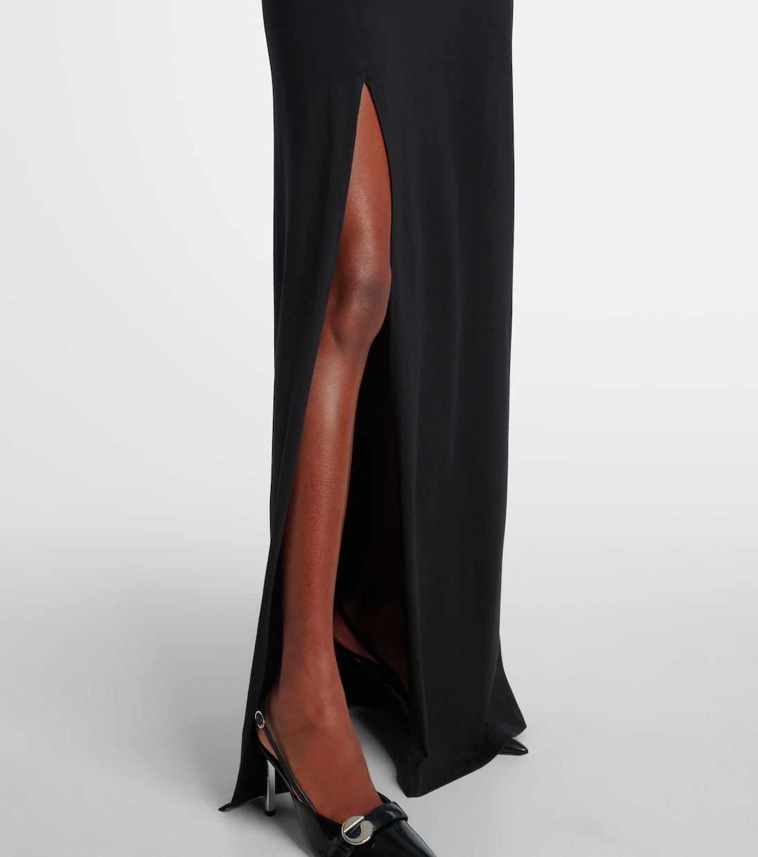 Robe longue en coton mélangé | Coperni