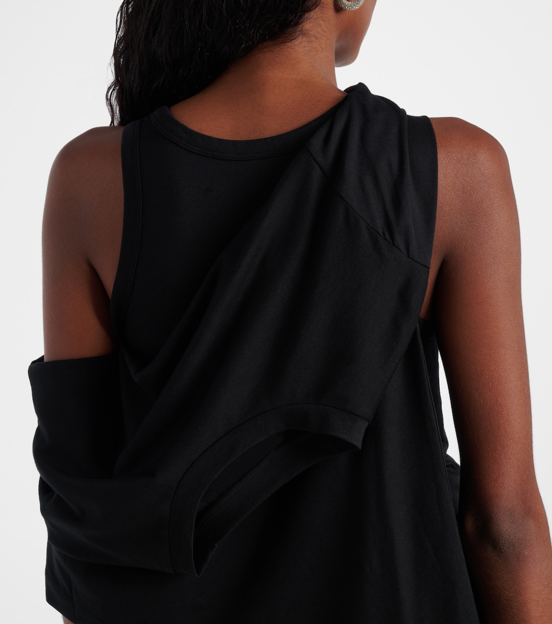 Robe longue en coton mélangé | Coperni