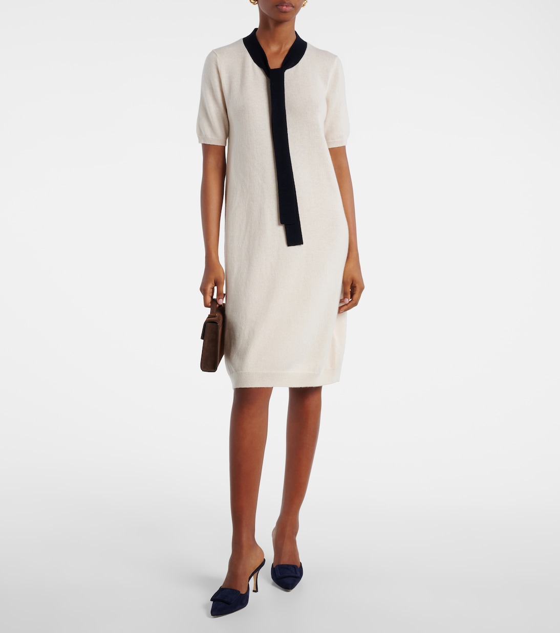 Wool and cashmere sweater dress | Jardin des Orangers