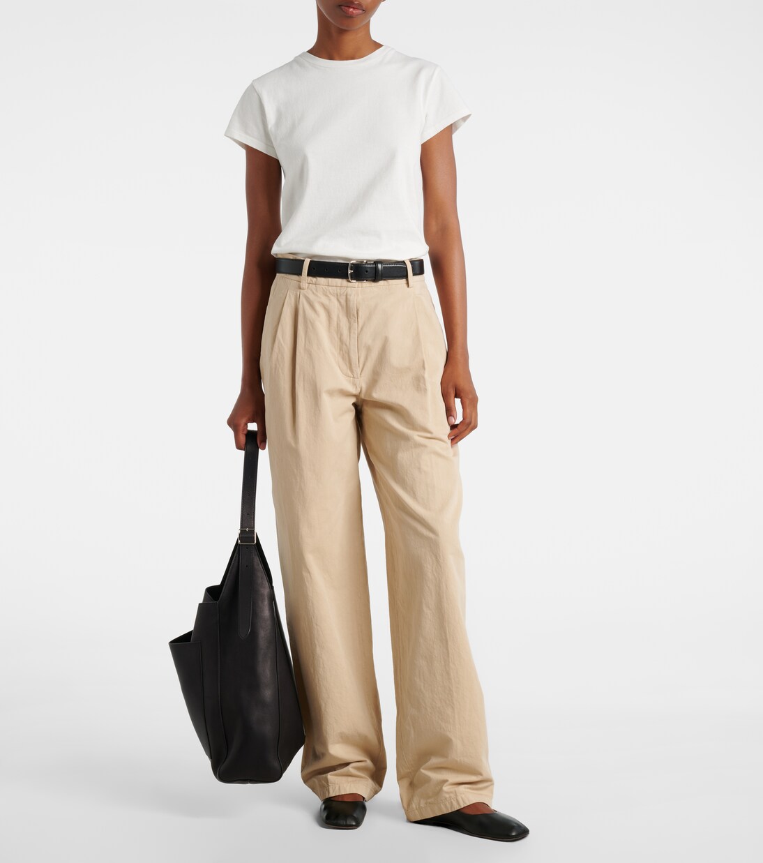 T-Shirt Tori aus Baumwoll-Jersey | The Row