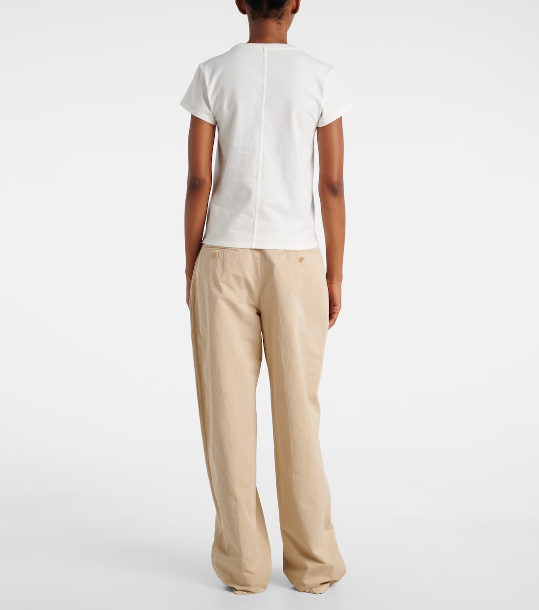 T-Shirt Tori aus Baumwoll-Jersey | The Row