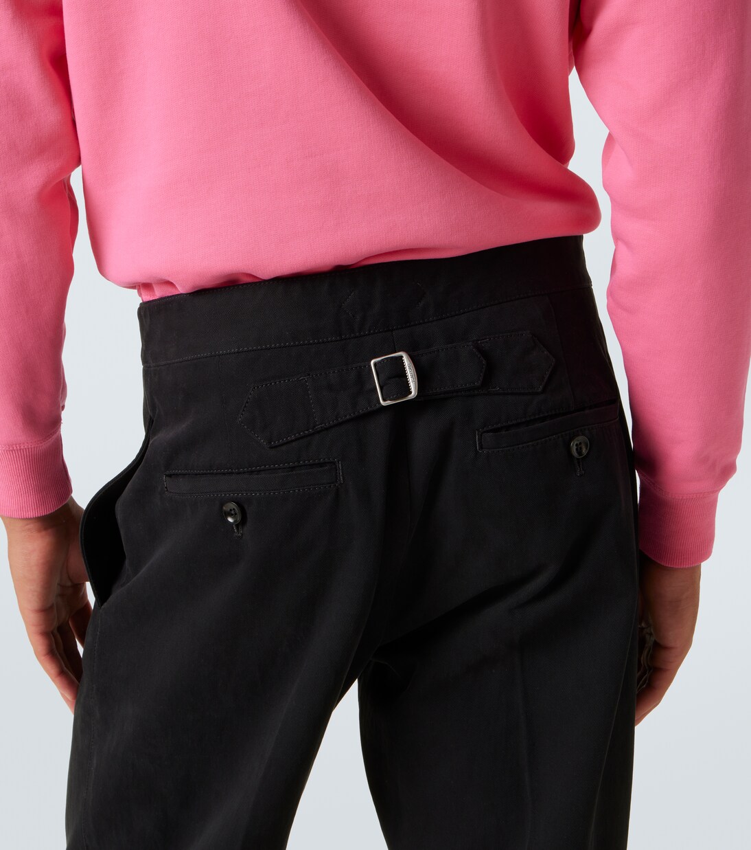 Weite Hose aus Baumwoll-Drill | Tom Ford