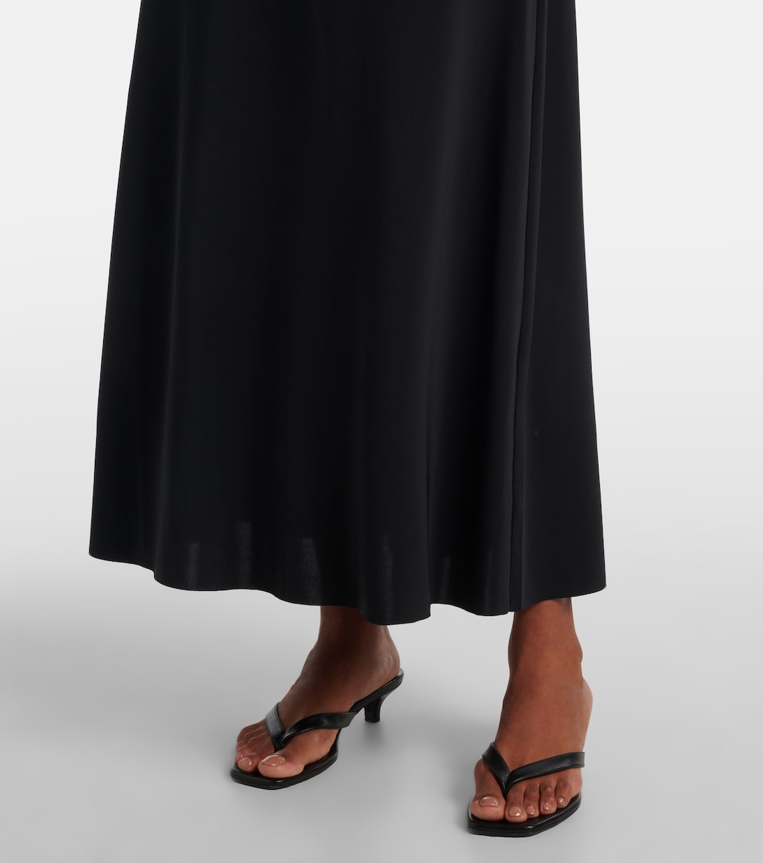 Miss bow-detail one-shoulder maxi dress | Eres