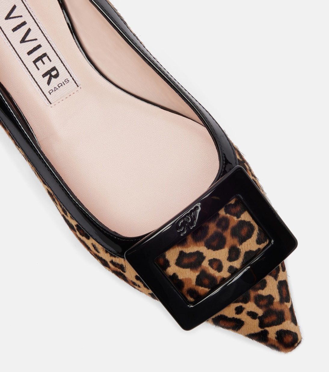 Gommette Ball calf hair ballet flats | Roger Vivier