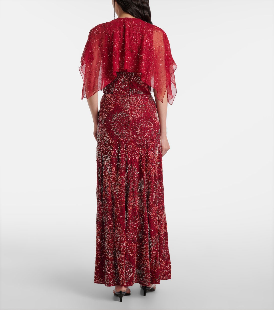 Verzierter Maxirock | Rabanne