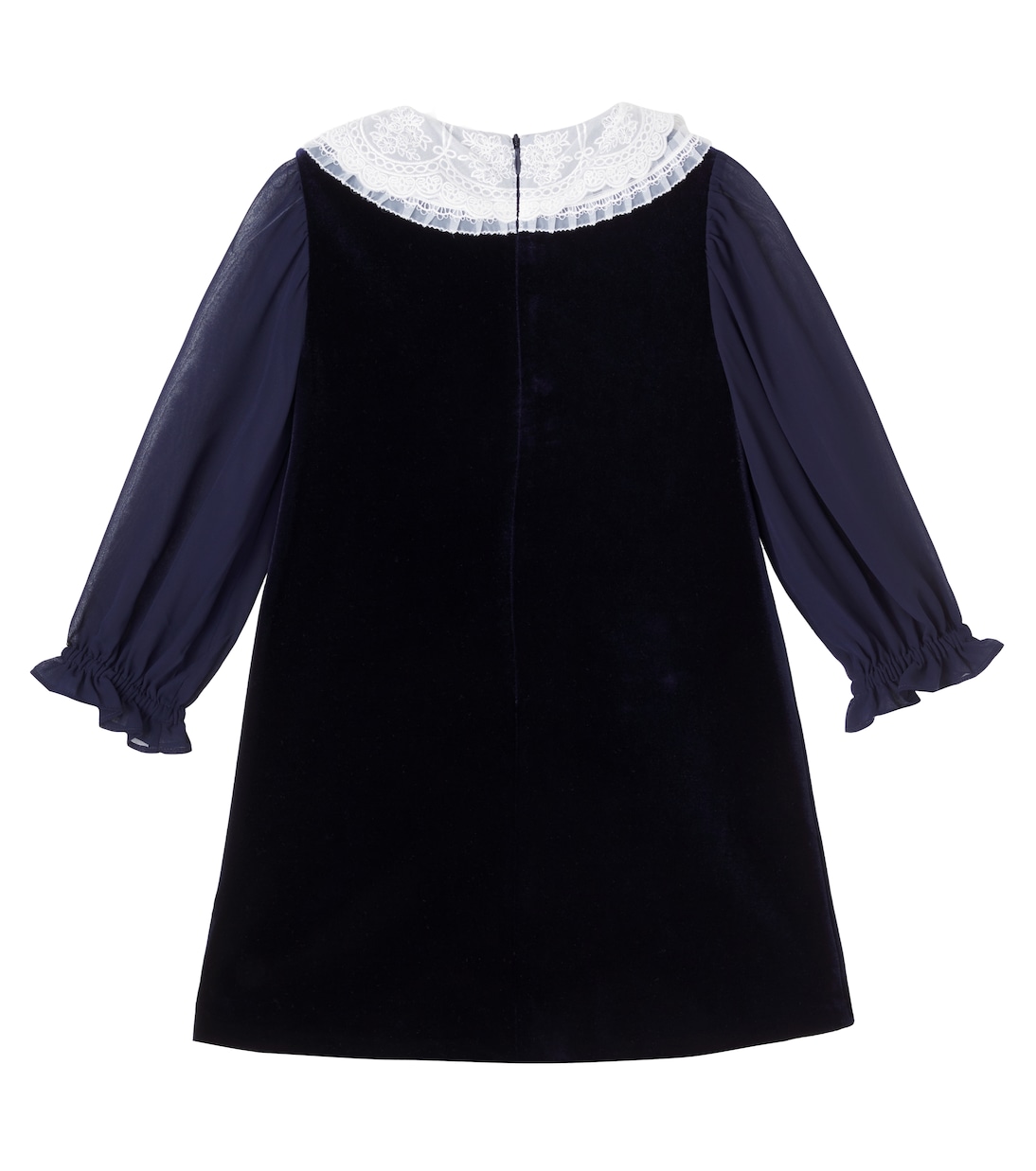 Robe en velours et dentelle | Self-Portrait Kids