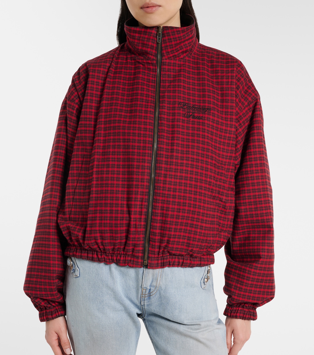 Giacca blouson reversibile in pelle | Balenciaga