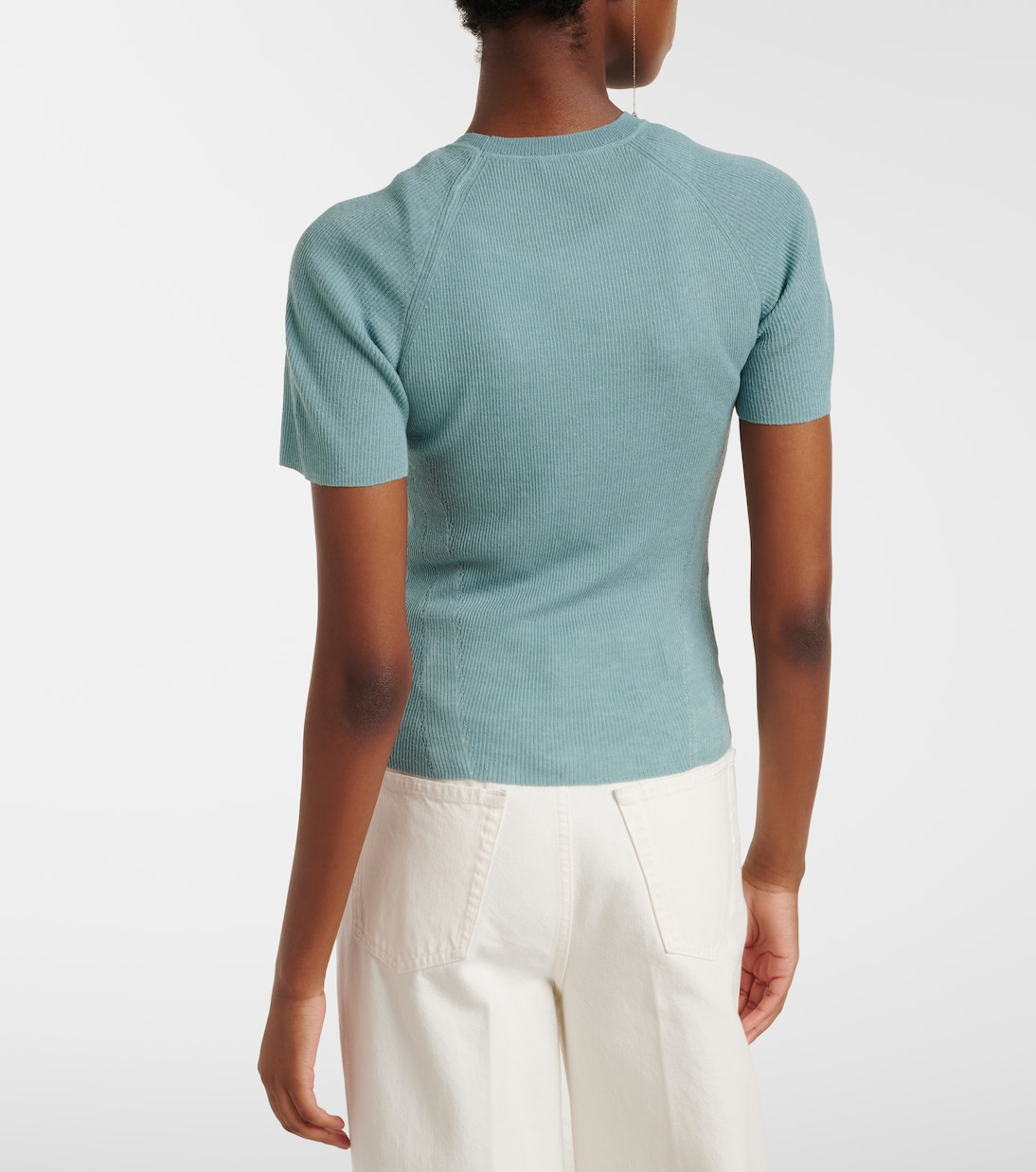 Belarb ribbed-knit T-shirt | Joseph