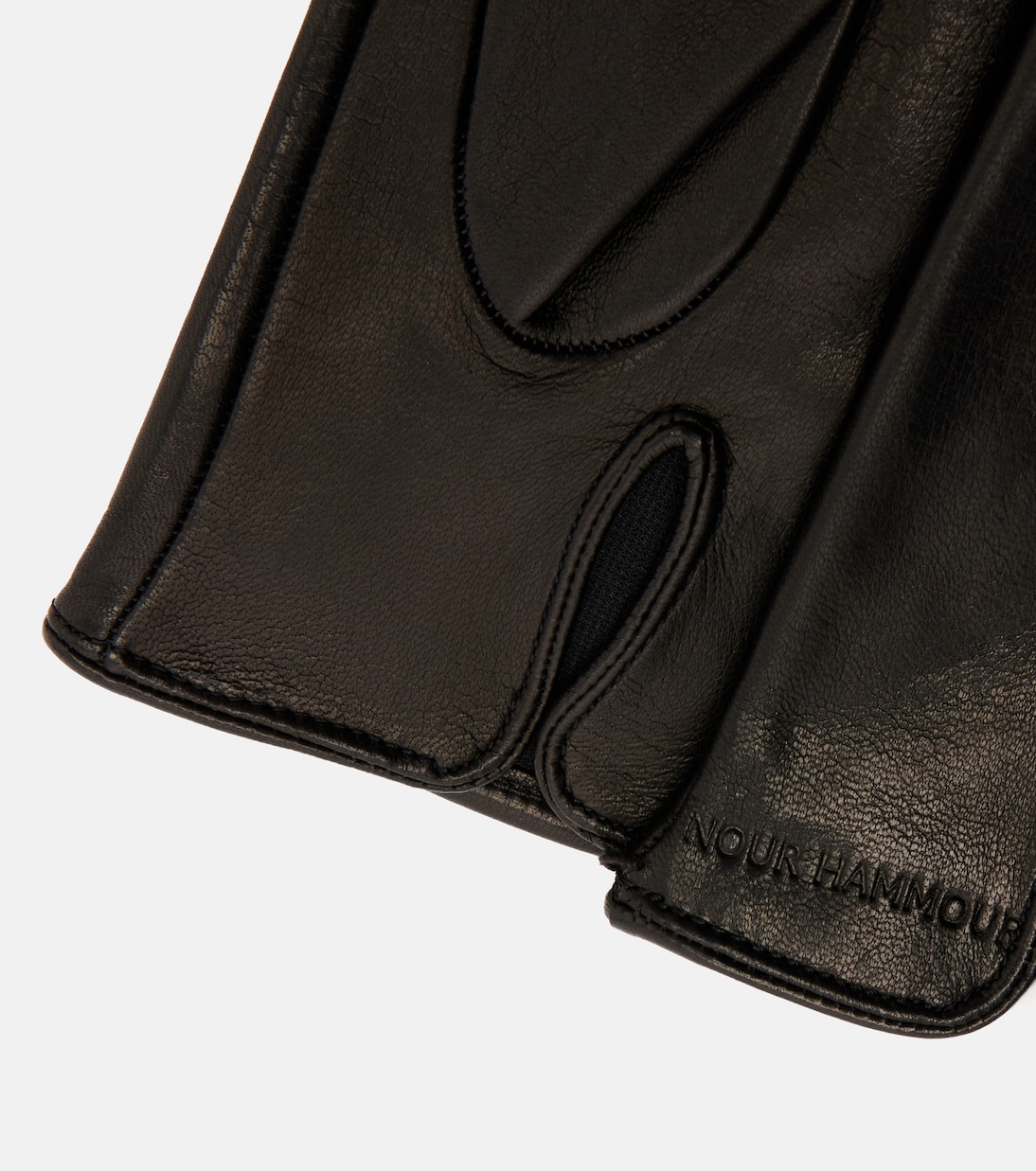 Leather gloves | Nour Hammour