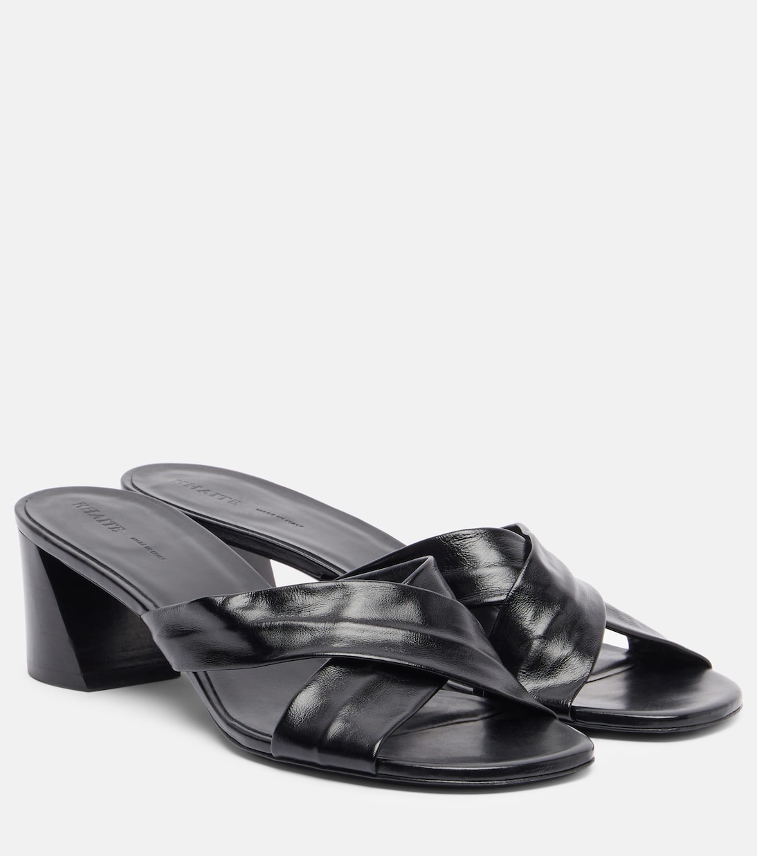 Liria 55 leather mules | Khaite