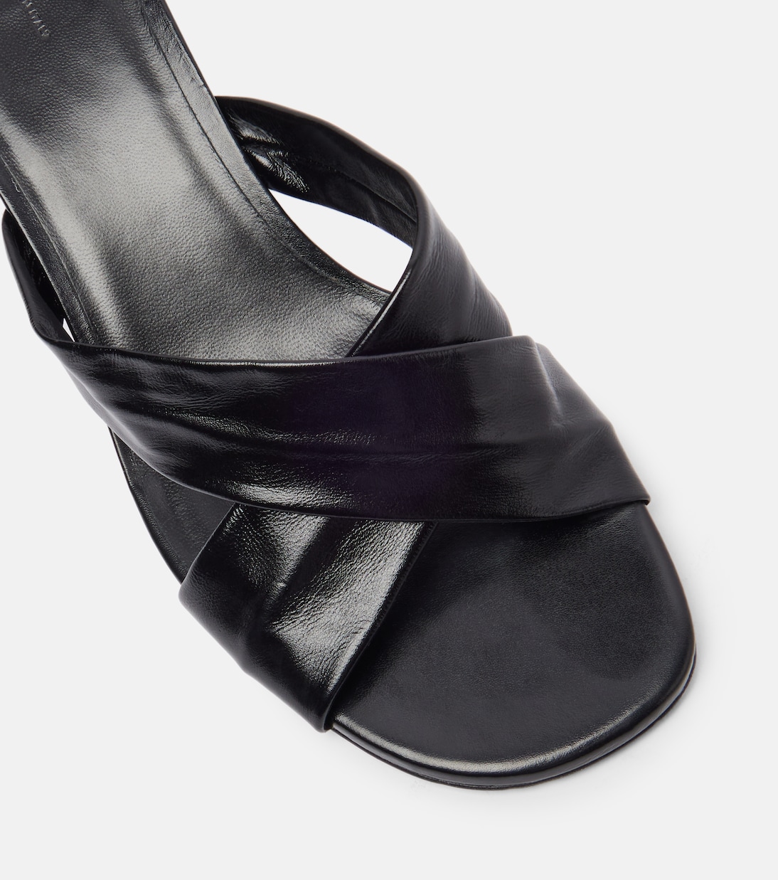 Liria 55 leather mules | Khaite