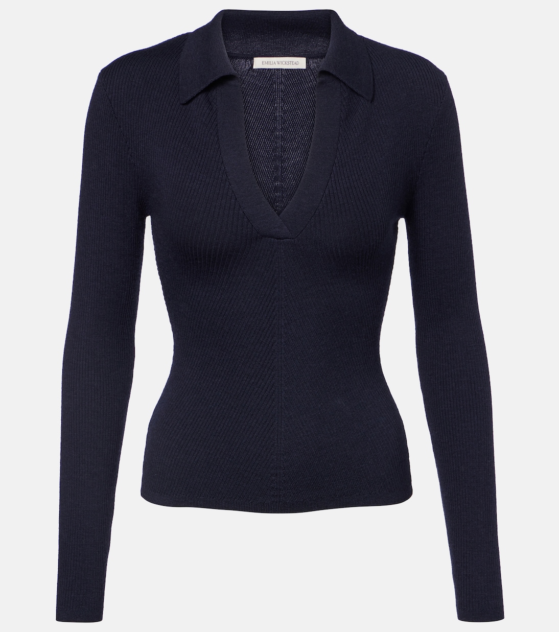 Polopullover Austin aus Rippstrick | Emilia Wickstead