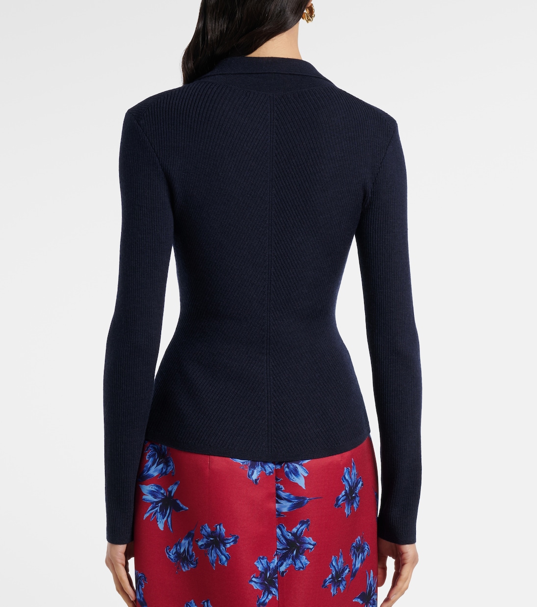 Polopullover Austin aus Rippstrick | Emilia Wickstead