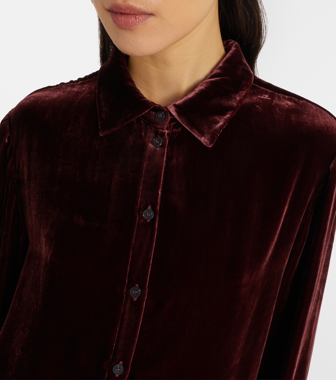 London velvet shirt | Asceno