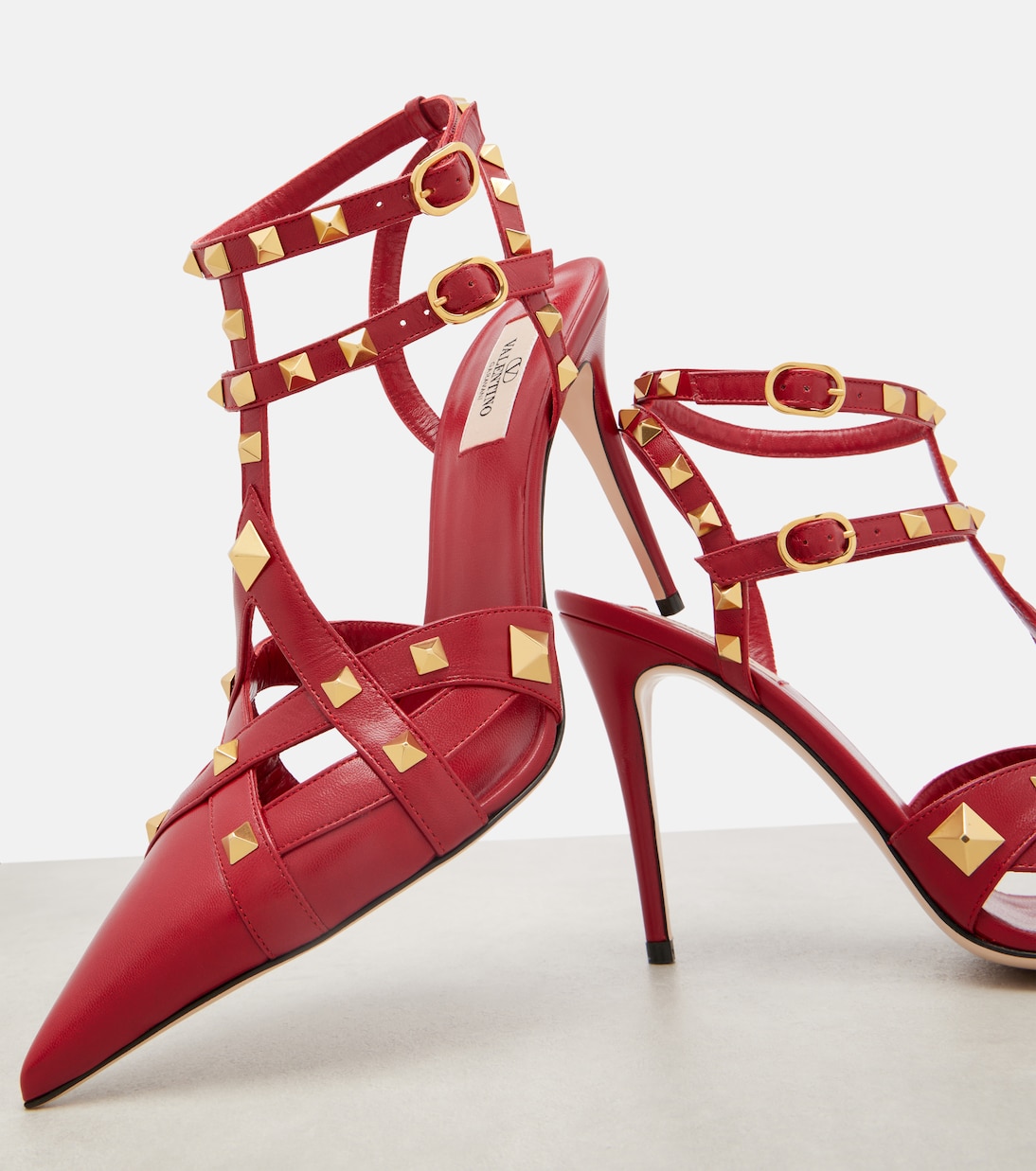 Pumps Studdy 100 aus Leder | Valentino Garavani