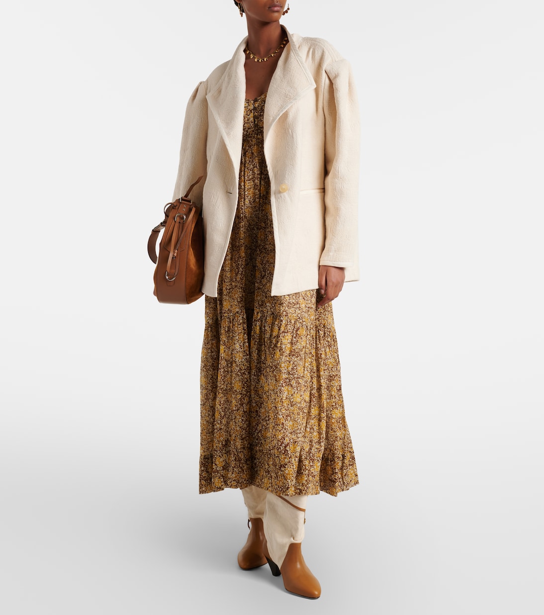 Uadie padded cotton jacket  | Marant Etoile