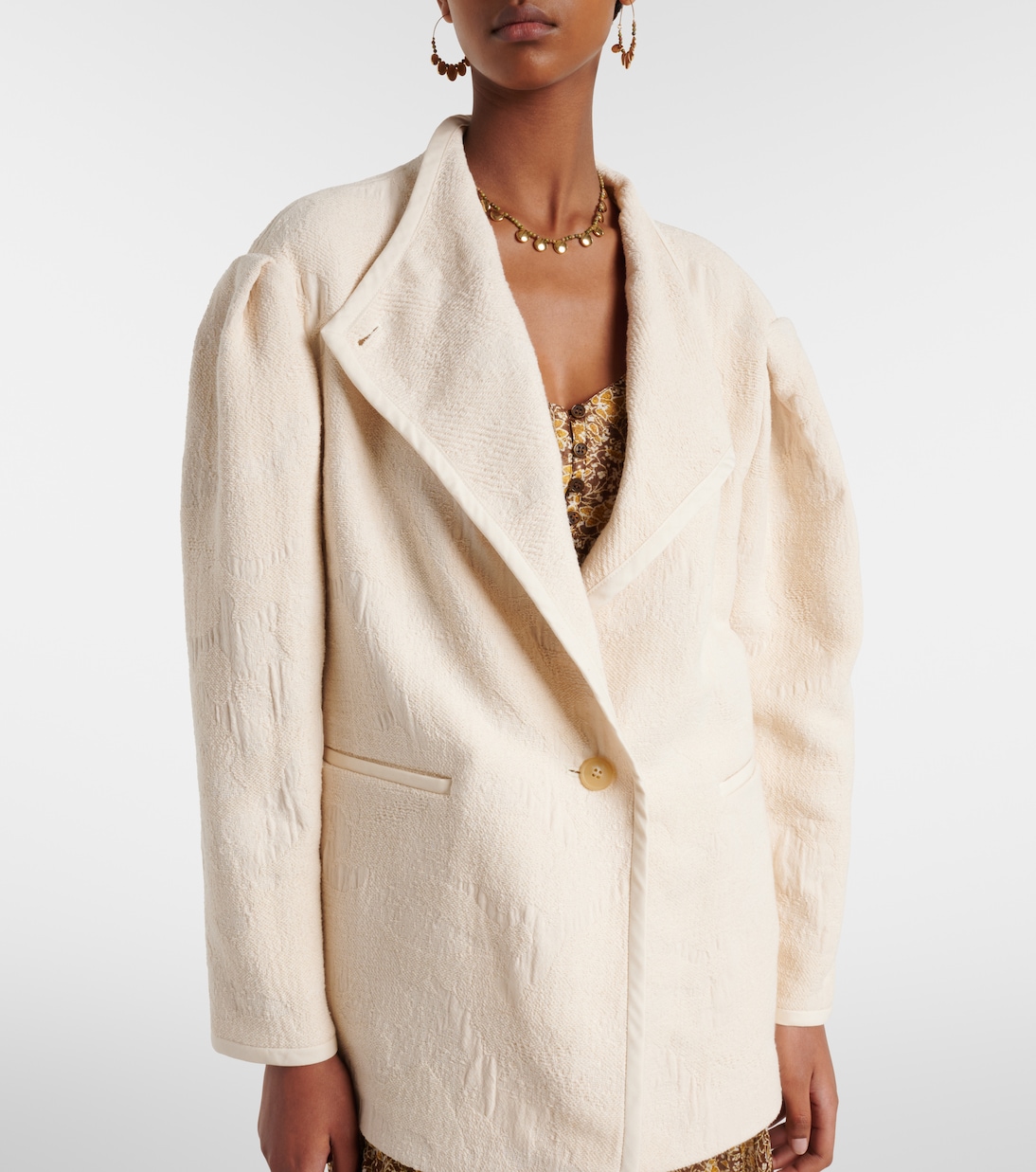 Uadie padded cotton jacket  | Marant Etoile