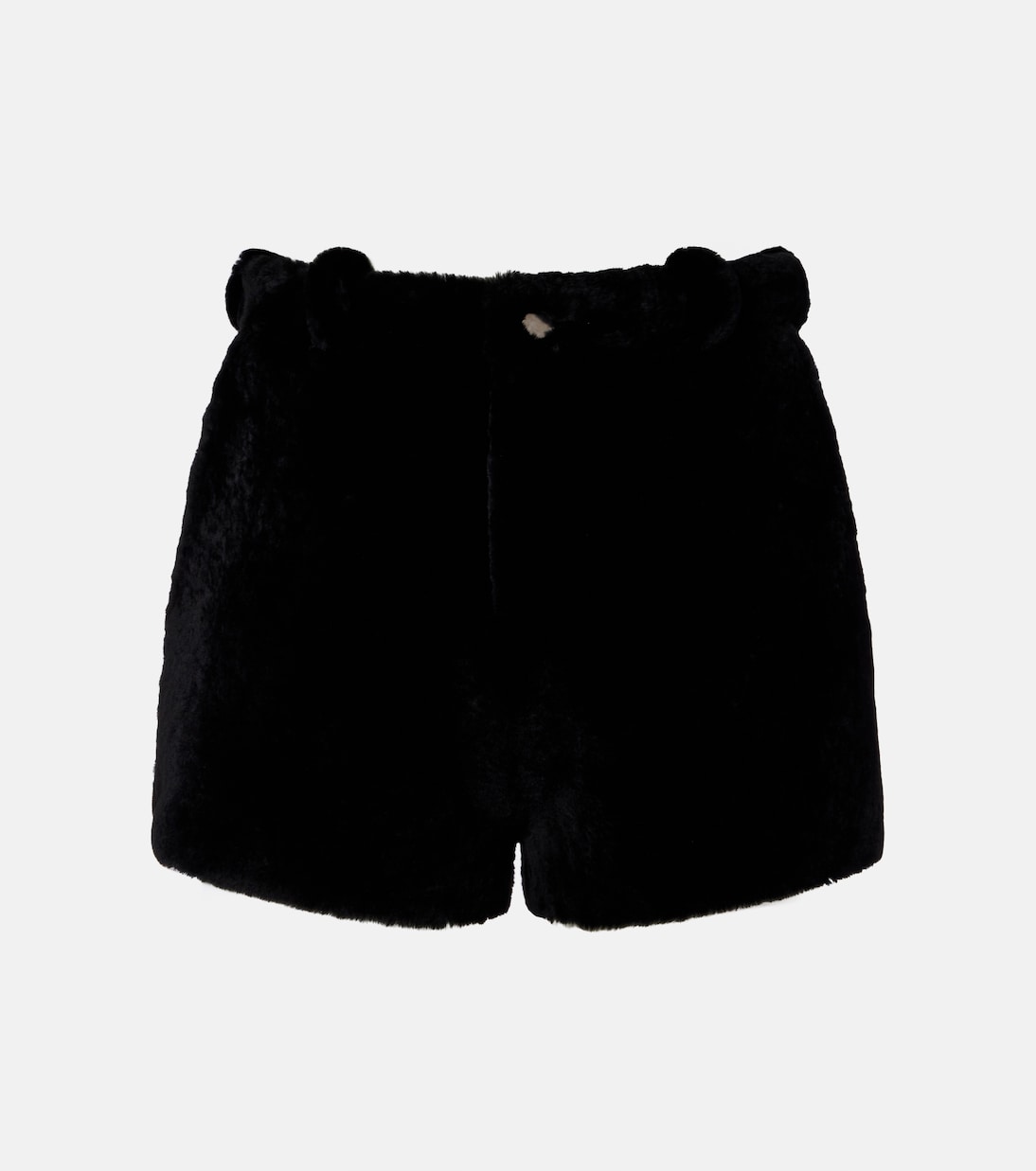 Leontine shearling shorts | Nour Hammour