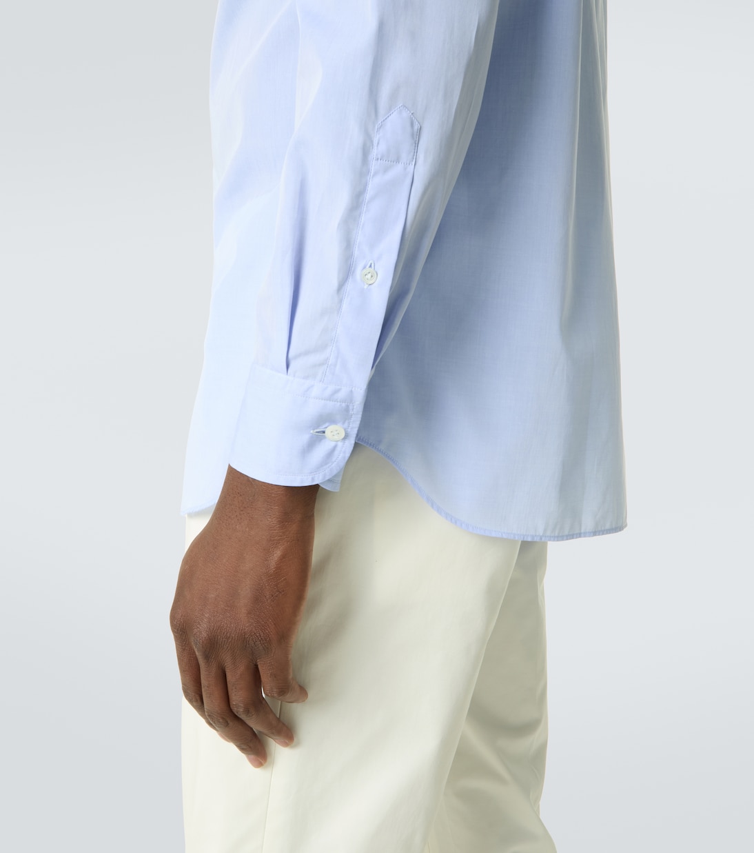 Cotton poplin shirt | Lardini