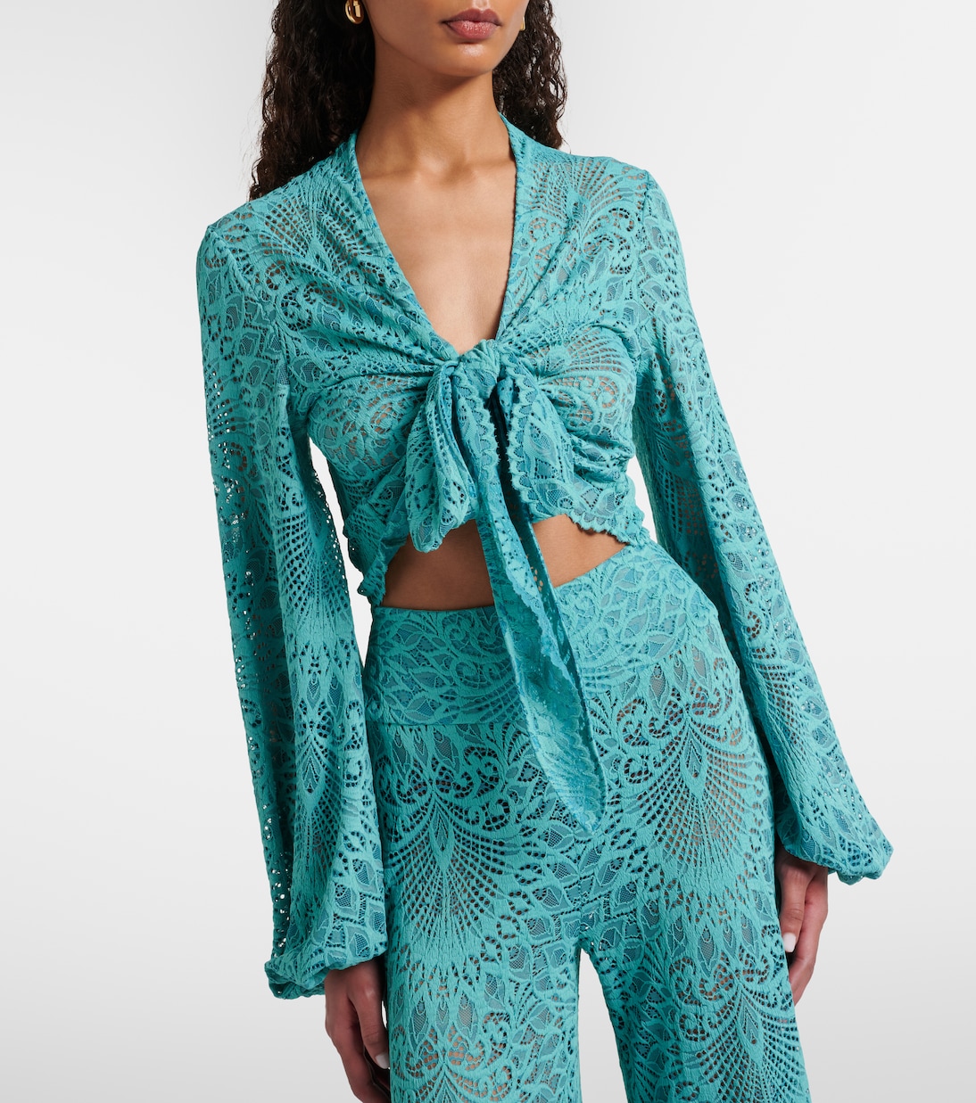 Tabitha lace crop top | Alexandra Miro