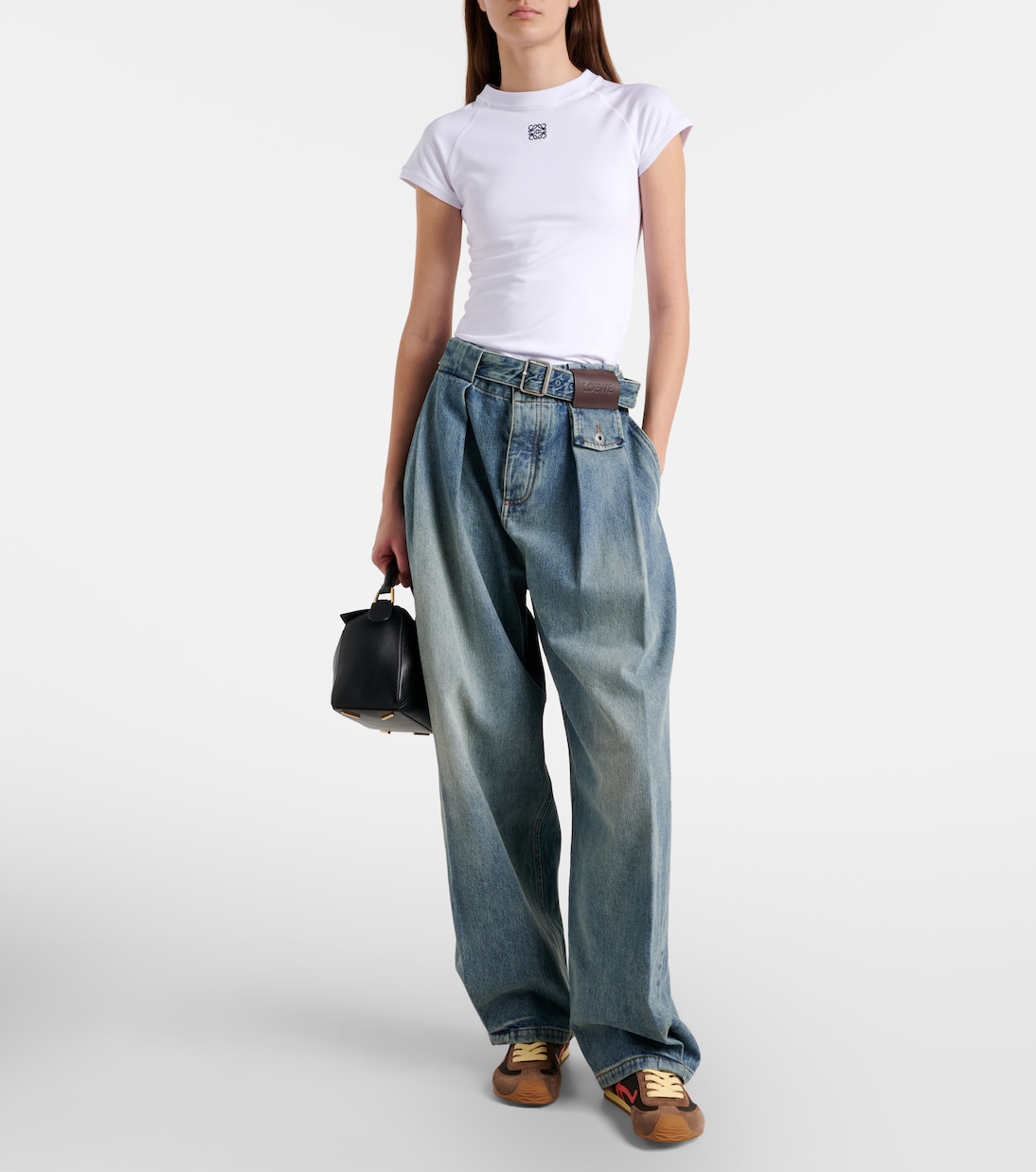 T-Shirt Anagram aus einem Baumwollgemisch | Loewe