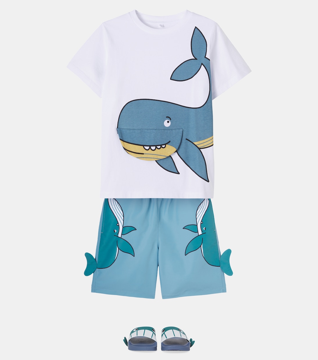 Printed cotton jersey T-shirt | Stella McCartney Kids