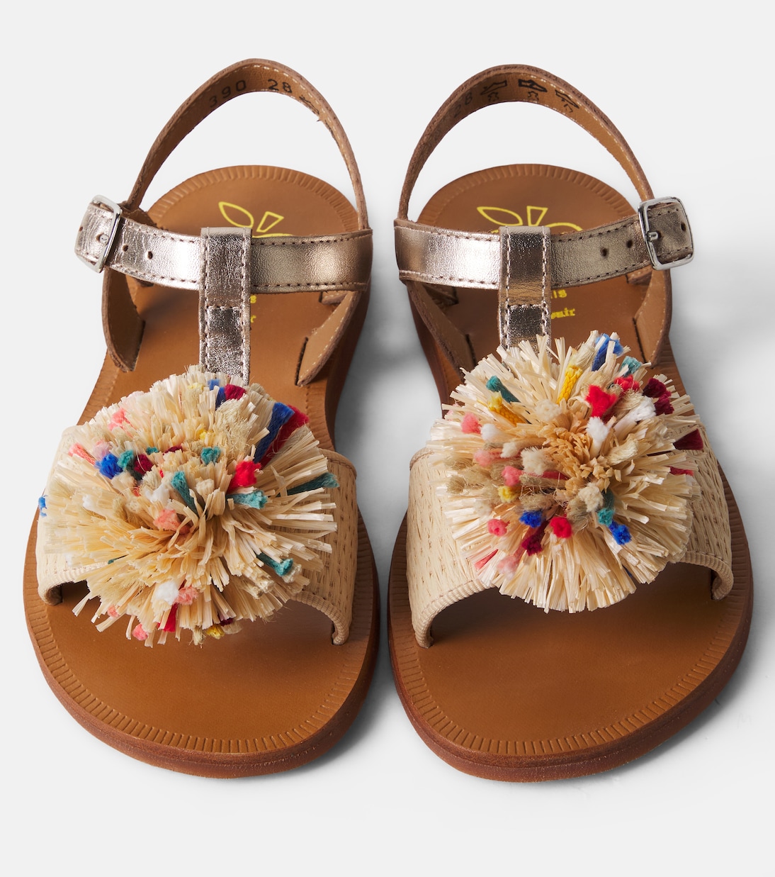 Sandalias Plagette Pom Pom | Pom d'Api