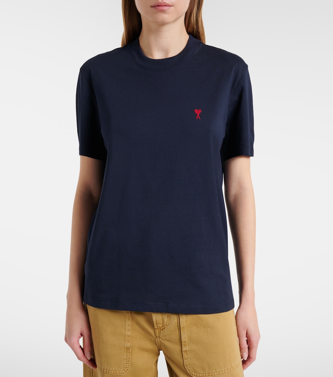 Ami de Cœur cotton jersey T-shirt | Ami Paris