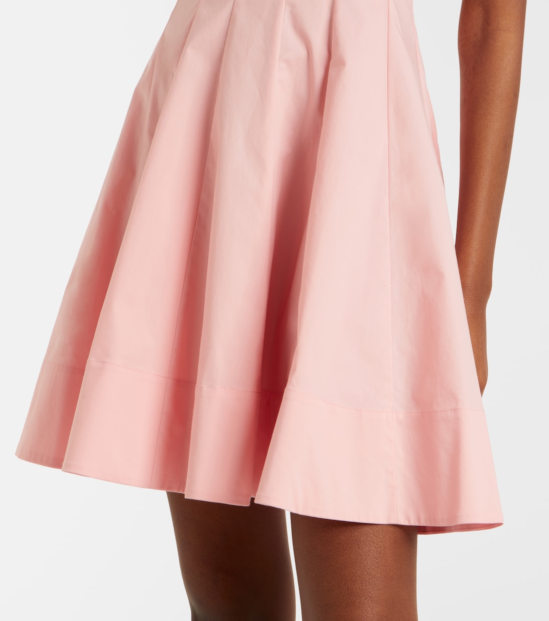 Minikleid Wells aus Baumwolle | Staud