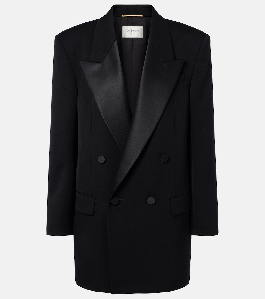 Double-breasted oversized wool blazer | Saint Laurent