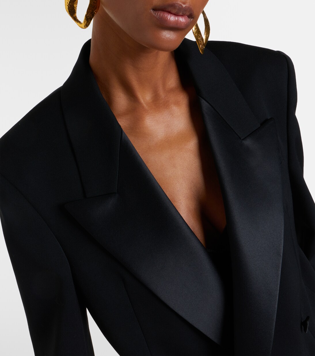 Oversize-Blazer aus Wolle | Saint Laurent