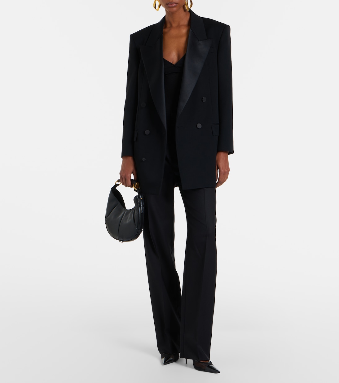 Oversize-Blazer aus Wolle | Saint Laurent