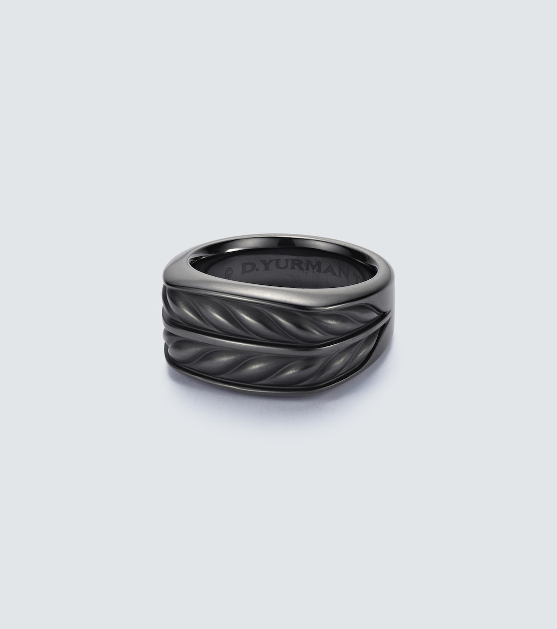 Ring Chevron aus Titan | David Yurman