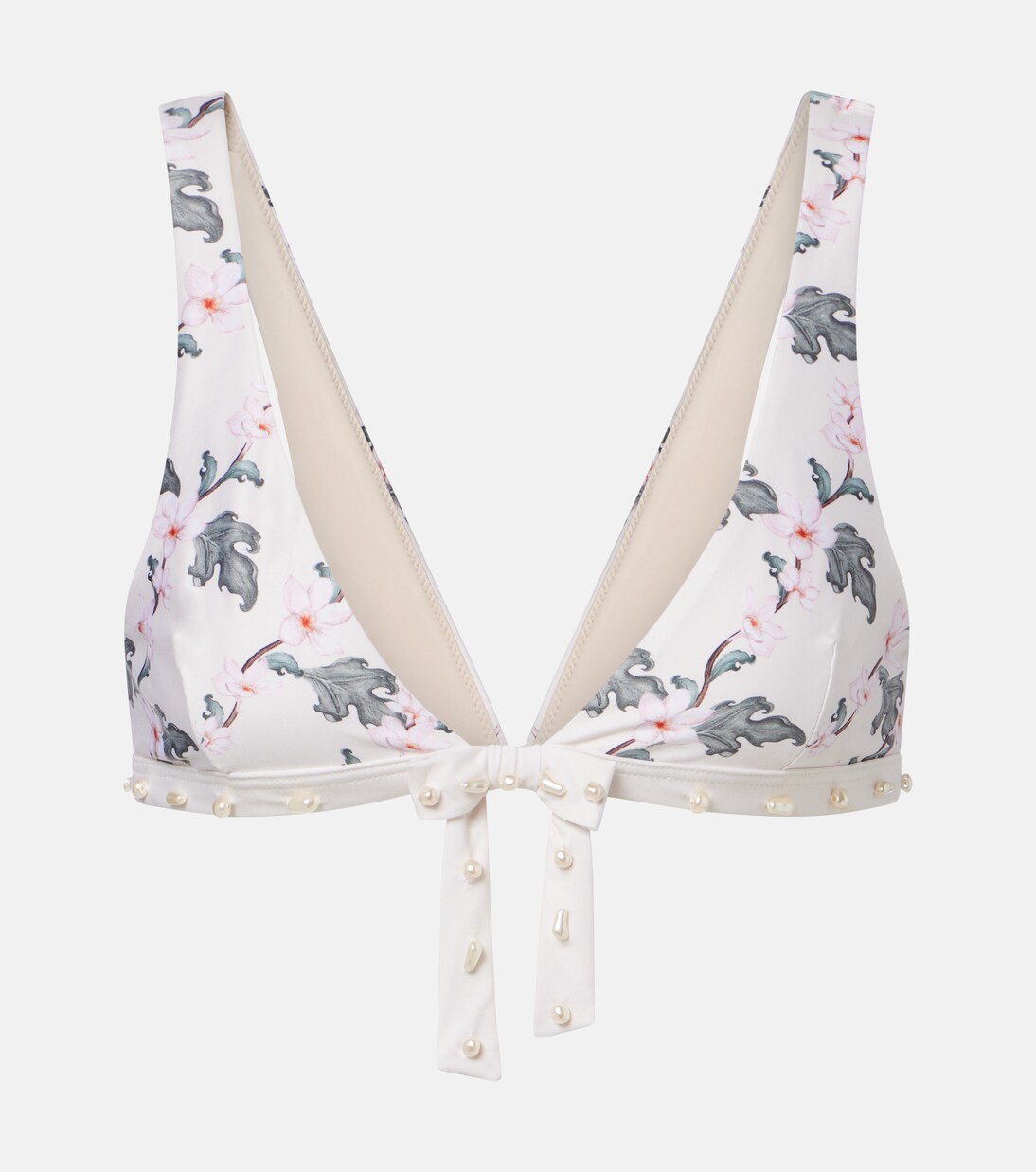Huerta floral bikini top | Agua by Agua Bendita