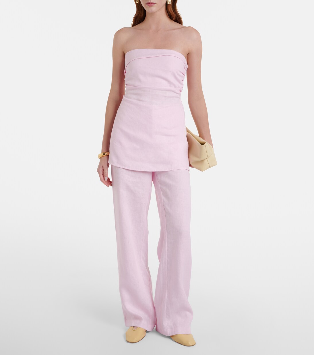 Lulea linen wide-leg pants | Faithfull