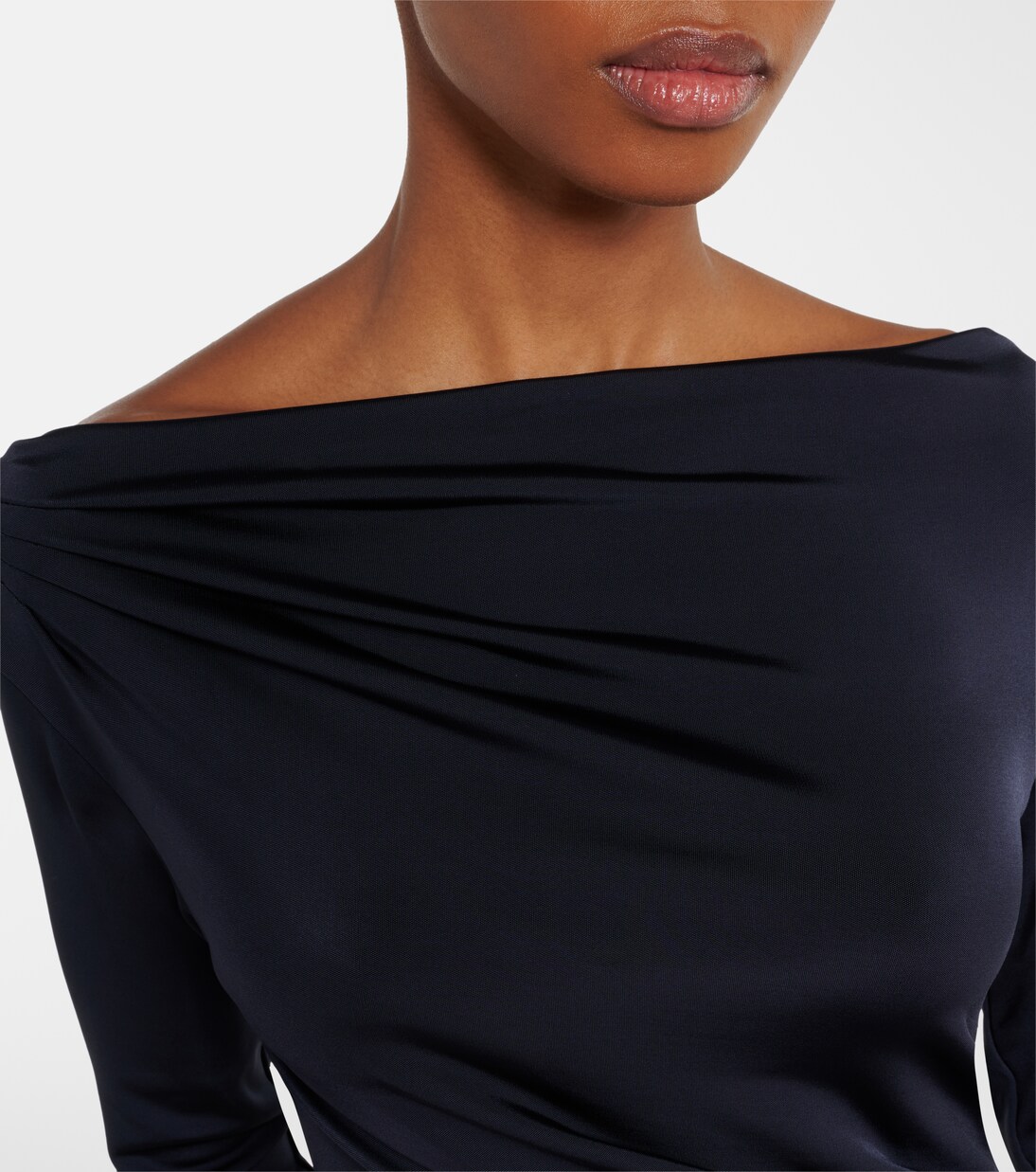 Gathered jersey maxi dress | Victoria Beckham