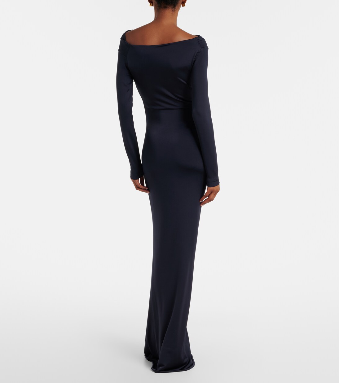 Gathered jersey maxi dress | Victoria Beckham