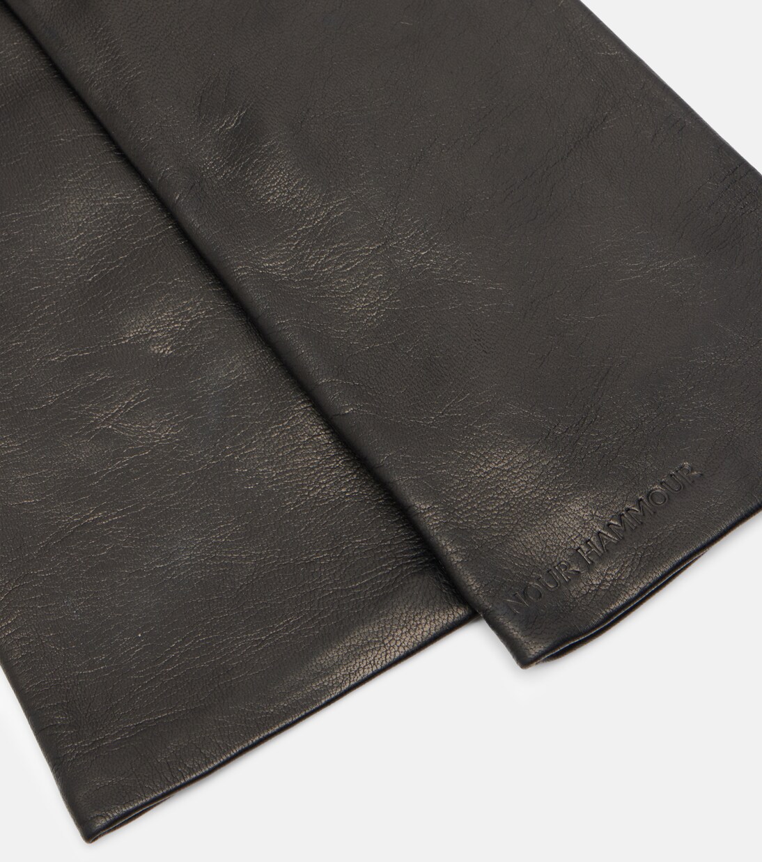 Leather gloves | Nour Hammour