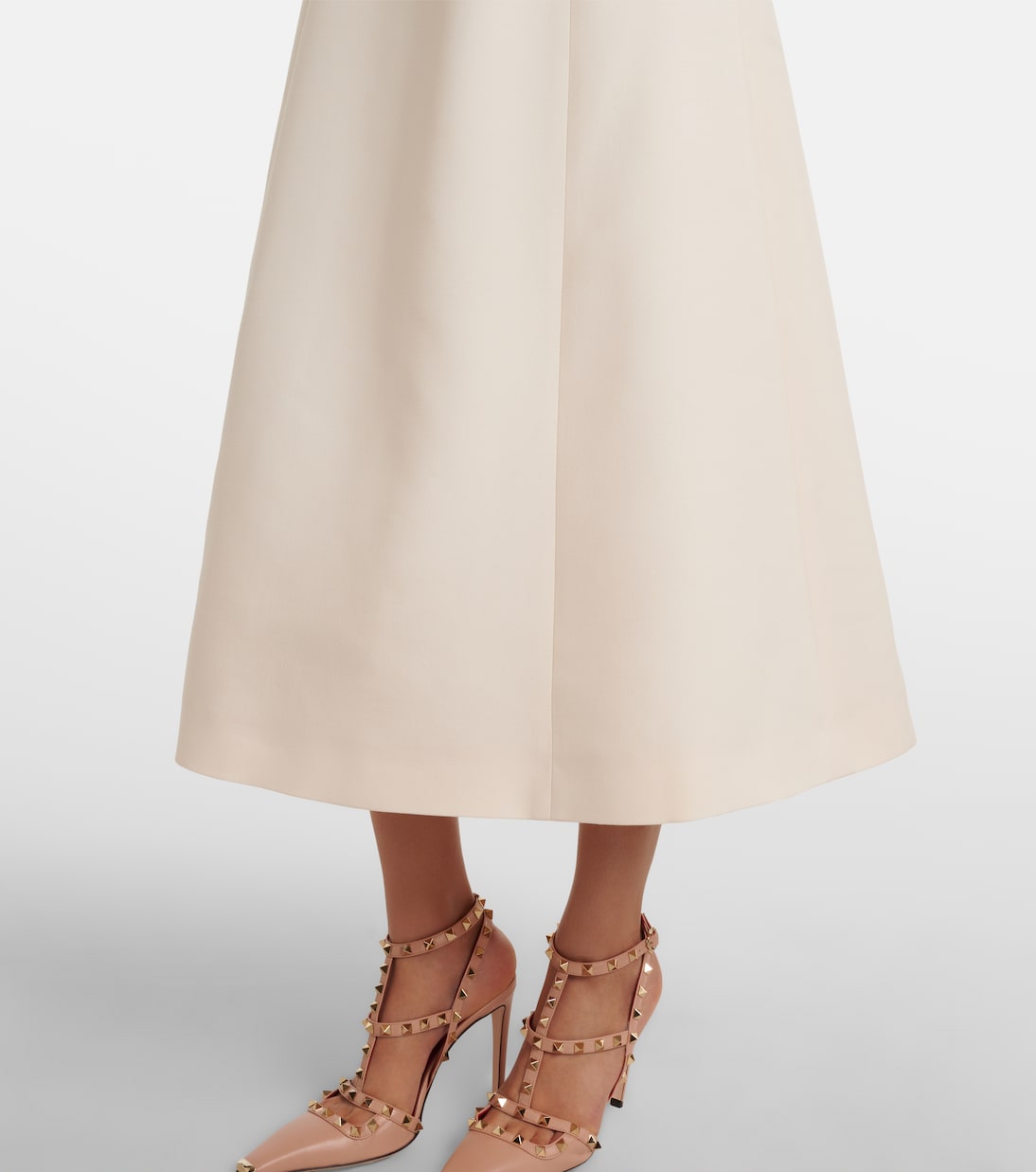 Crepe Couture embellished midi dress | Valentino