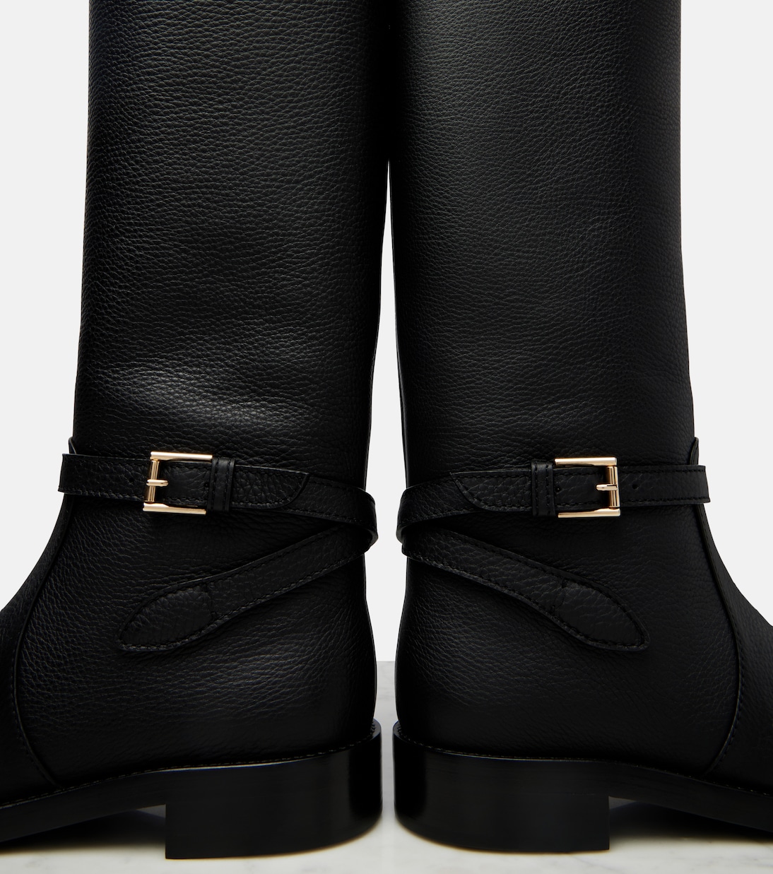 Leather knee-high boots | Gianvito Rossi