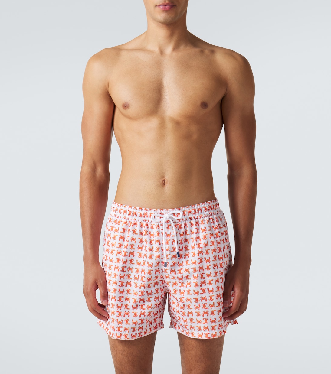 Madeira printed swim trunks | Fedeli