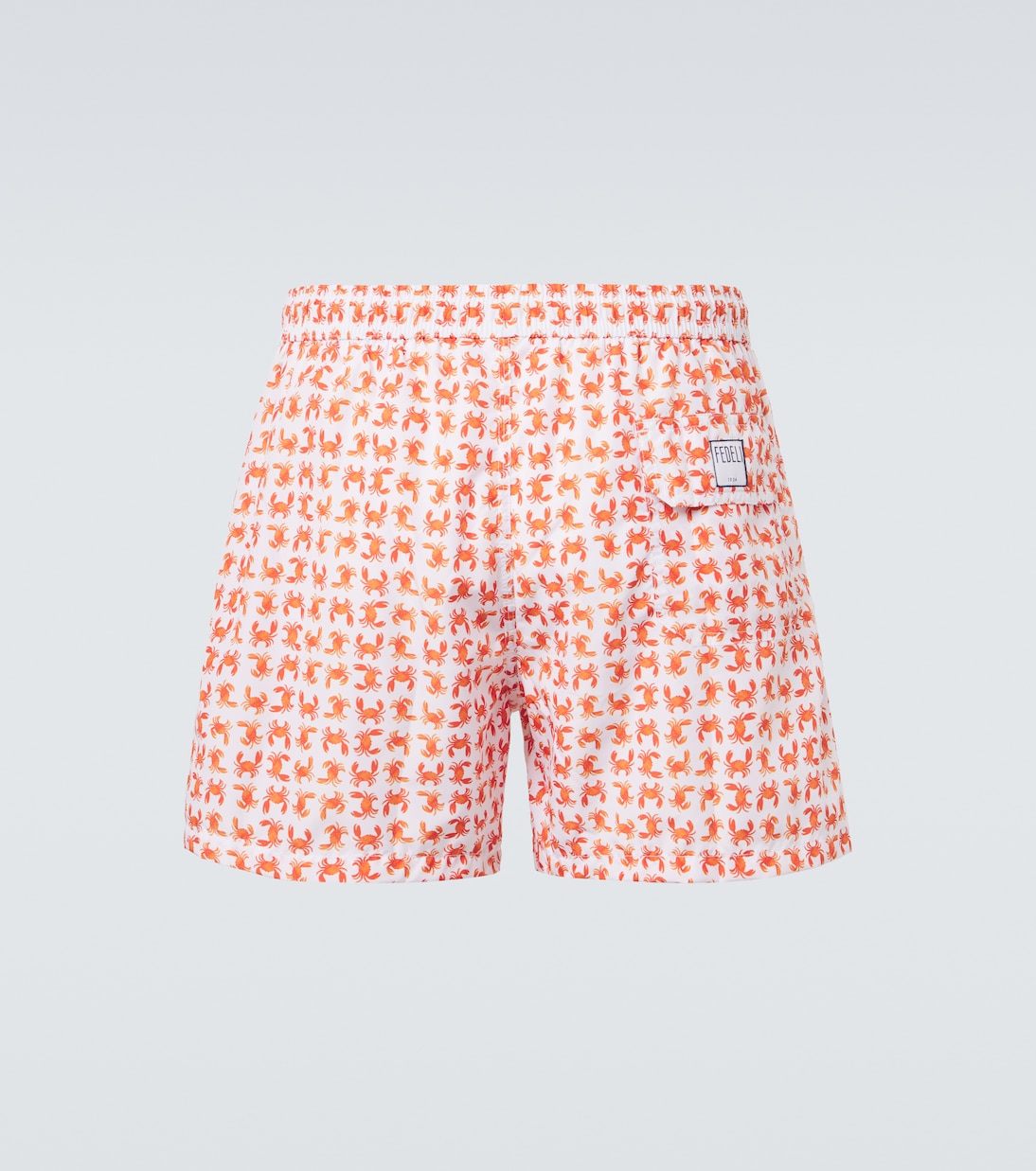 Madeira printed swim trunks | Fedeli