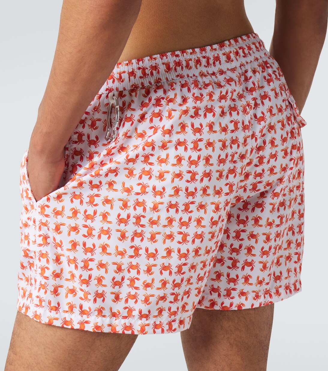Madeira printed swim trunks | Fedeli